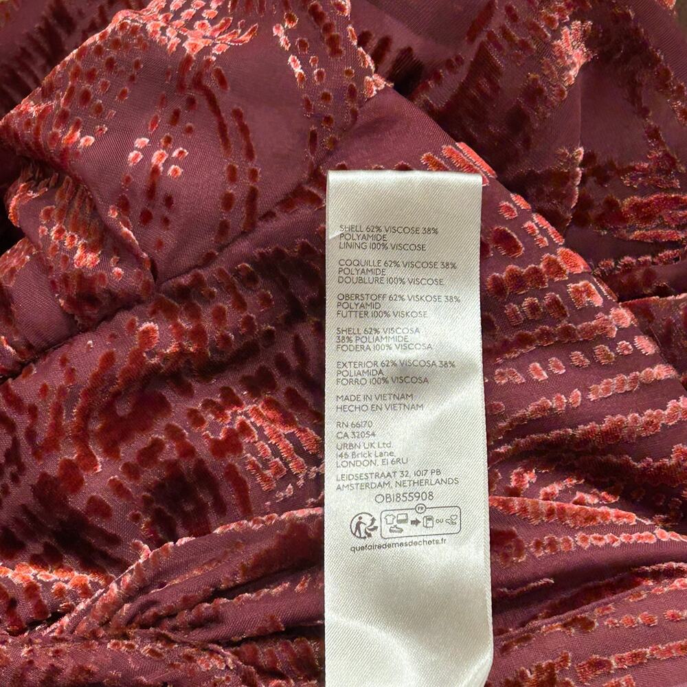 Anthropologie Somerset Jumpsuit Velvet Burnout Edition Women's Size XS - Picture 10 of 16